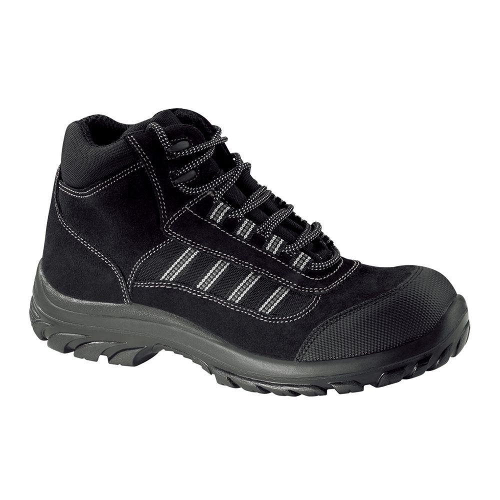 Safetix - Dune Suede - Non-Metal Safety Hiker Boots - Black