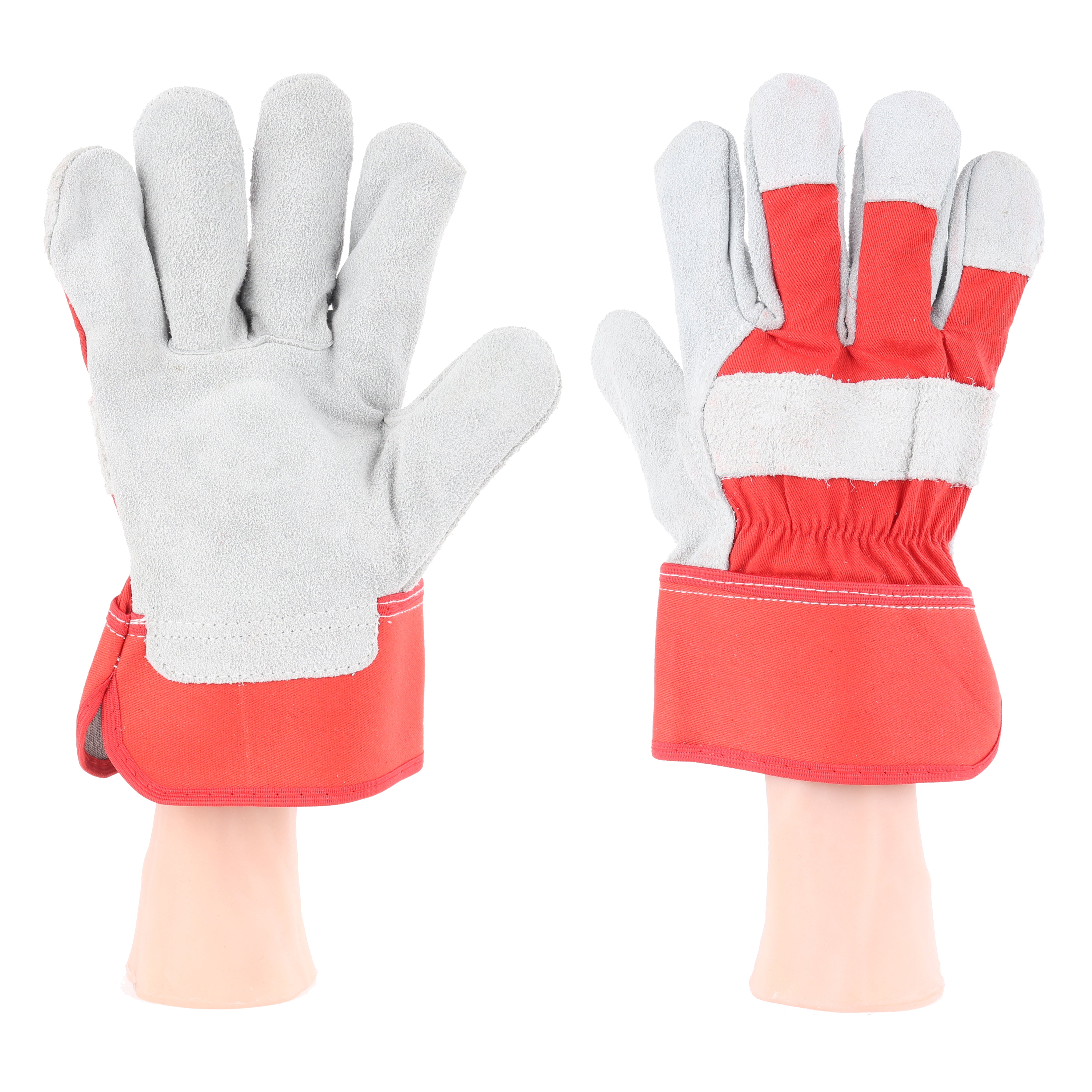 Perf - Nix - Standard Rigger Gloves - Red/Grey - Pack of 10