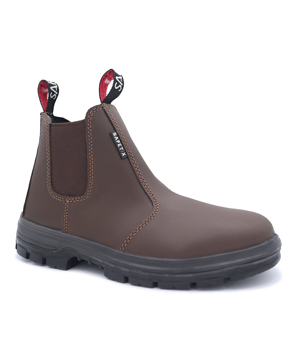 Safetix - Navi - Soft Toe Dealer Boots - Brown