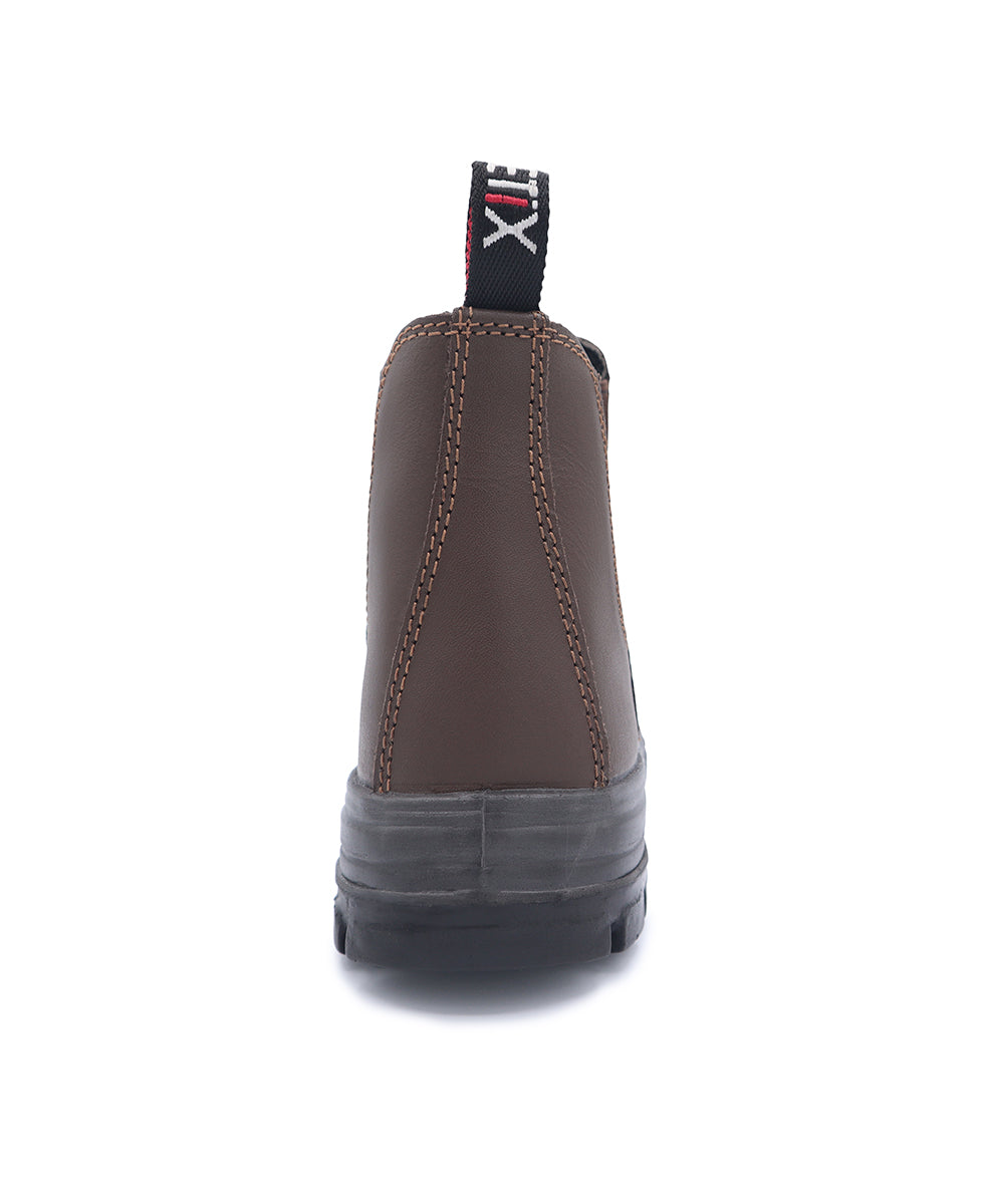 Safetix - Navi - Soft Toe Dealer Boots - Brown