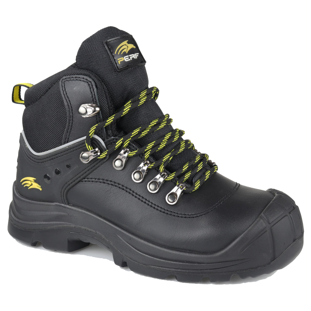 Perf - Torsion Pro - Safety Hiker Boots c/w Cap - Black