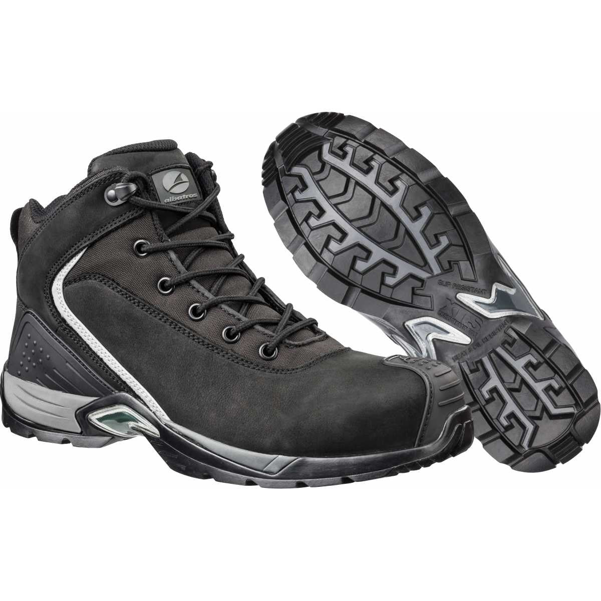 Albatros - Runner XTS MID - Safety Hiker Boots - Black