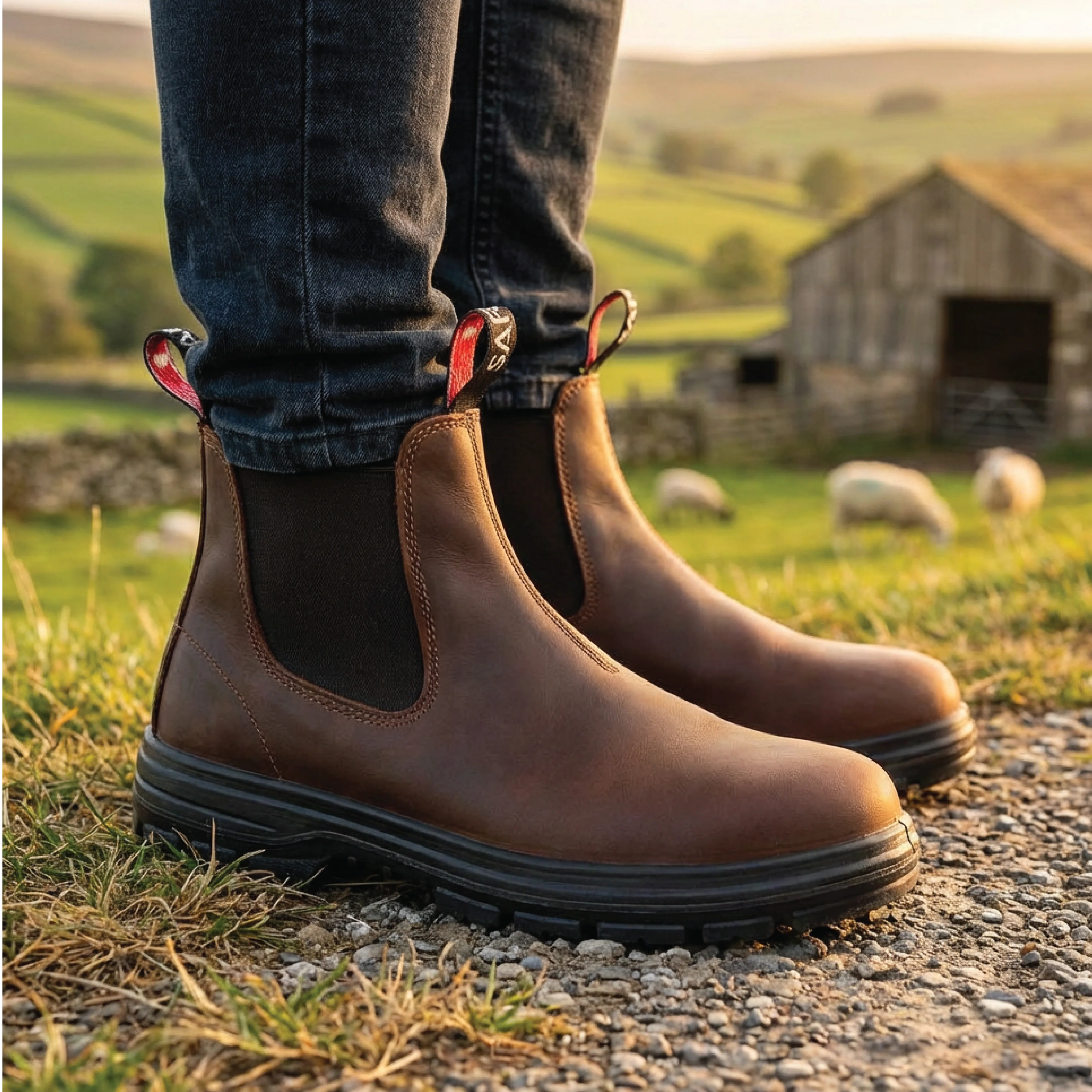 Safetix - Ceres - Soft Toe Dealer Boots - Brown