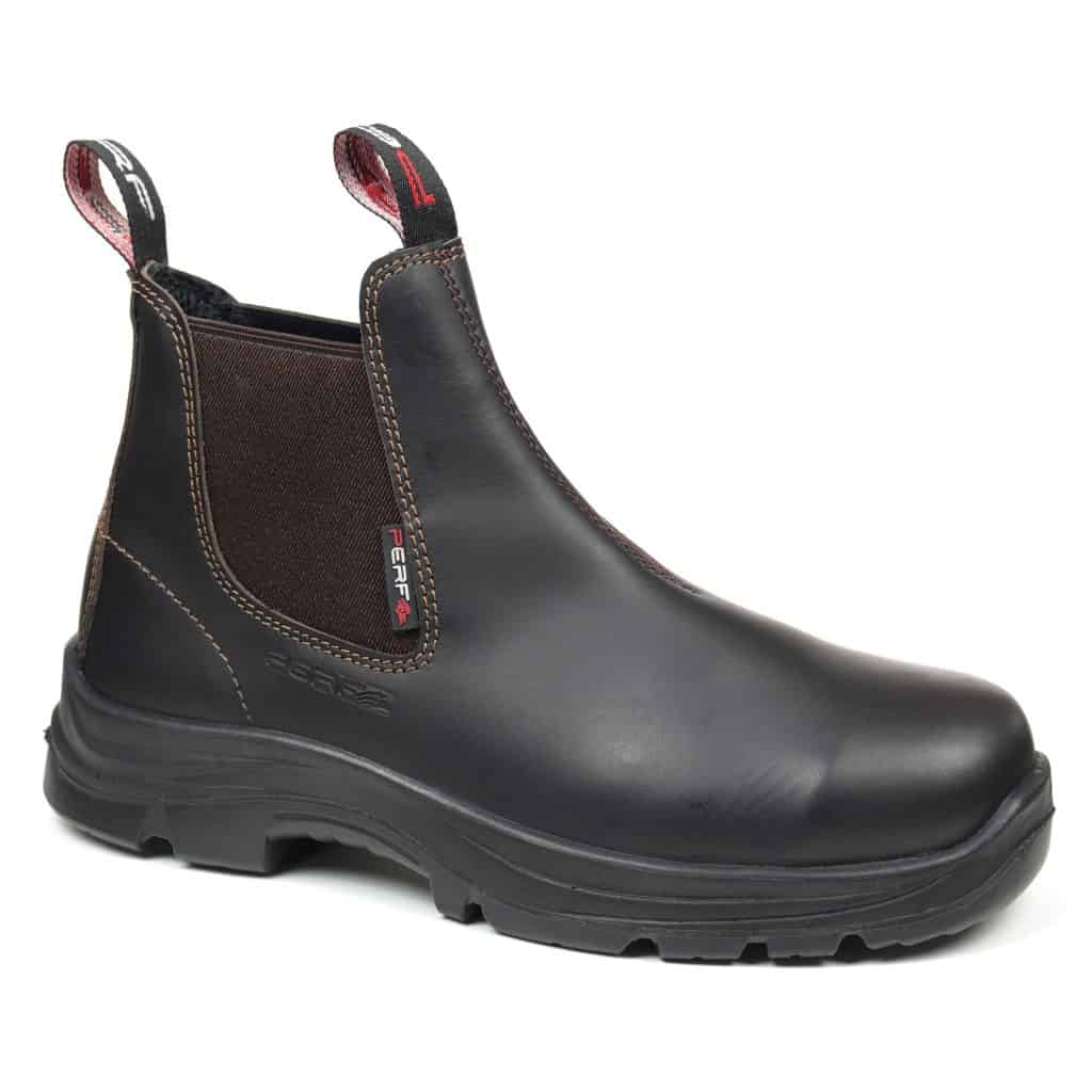 Perf - Country Dealer - Water Resistant Leather Soft Toe Dealer Boots - Stout