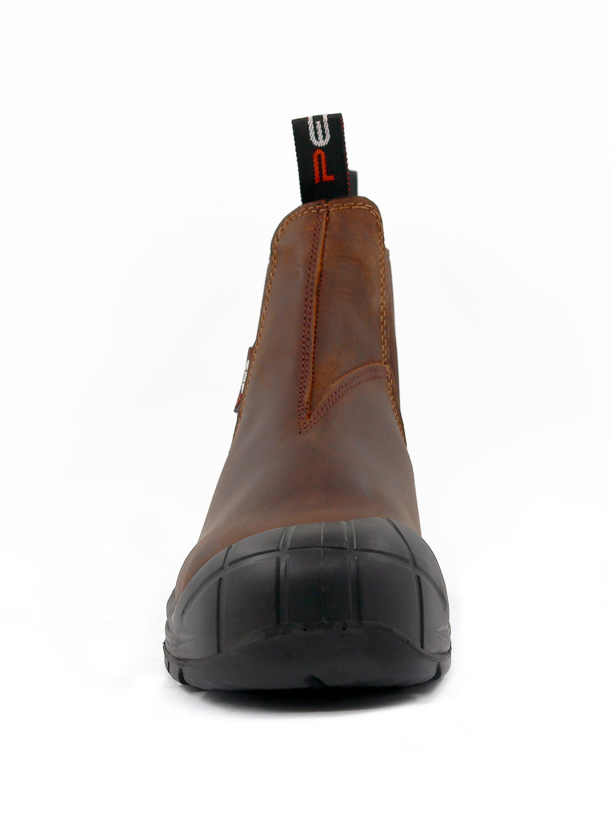 Perf - Dealer Pro - Water Resistant Leather Safety Dealer Boots c/w Cap - Brown