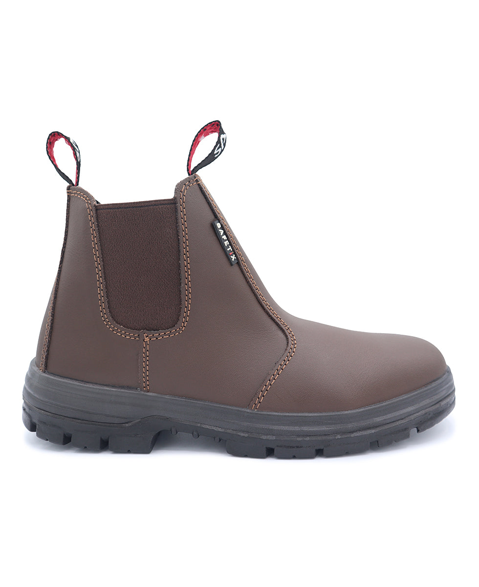 Safetix - Navi - Soft Toe Dealer Boots - Brown